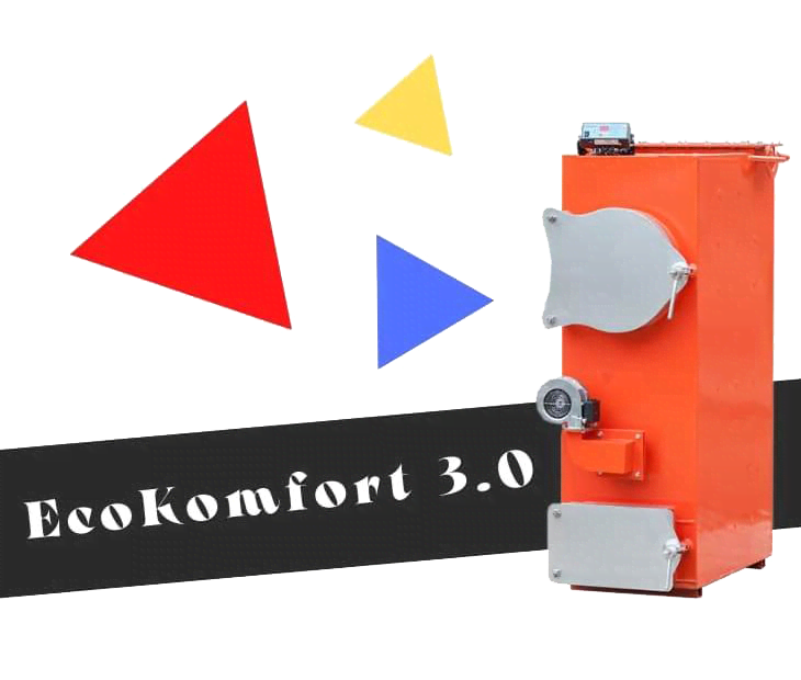 Твердотопливный пиролизный котел EcoTerm 3.0